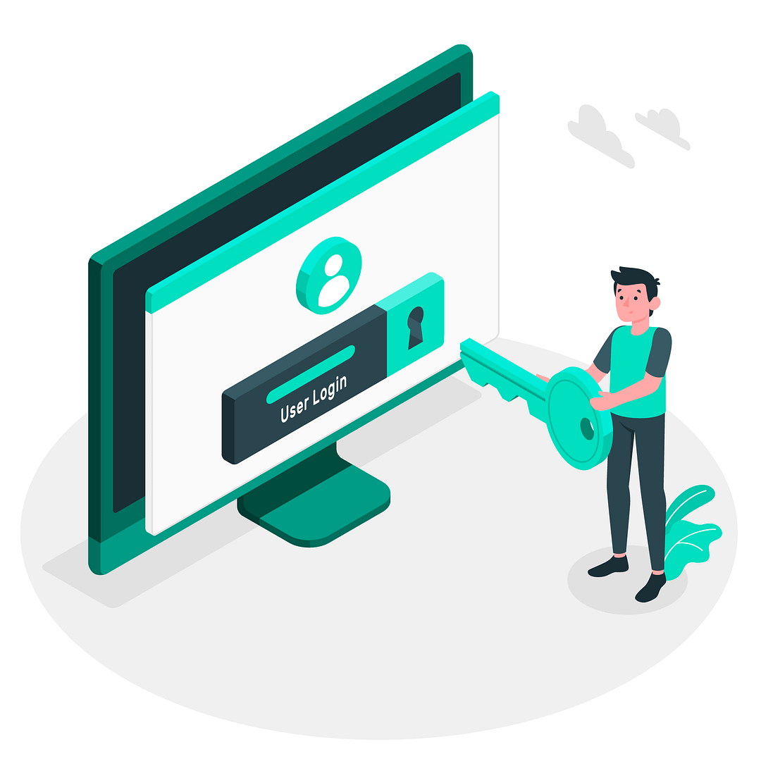 Login-Illustration